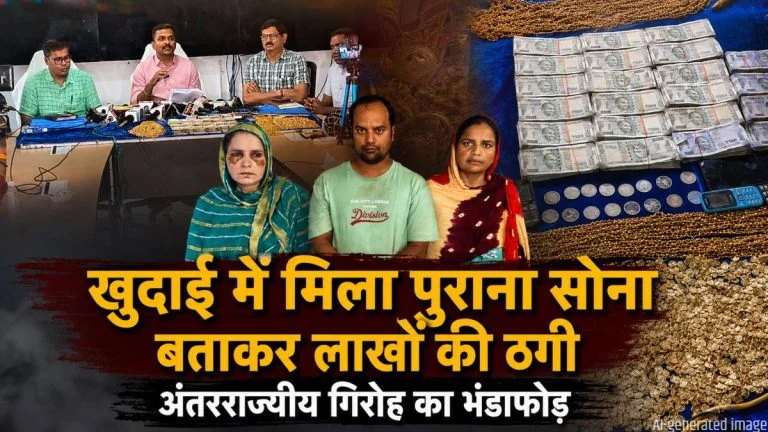 Raipur Fraud Gang Busted: असली सोने का सैंपल दिखाकर जीतते थे भरोसा, सोना बताकर पीतल बेचने वाले यूपी के 3 ठग गिरफ्तार